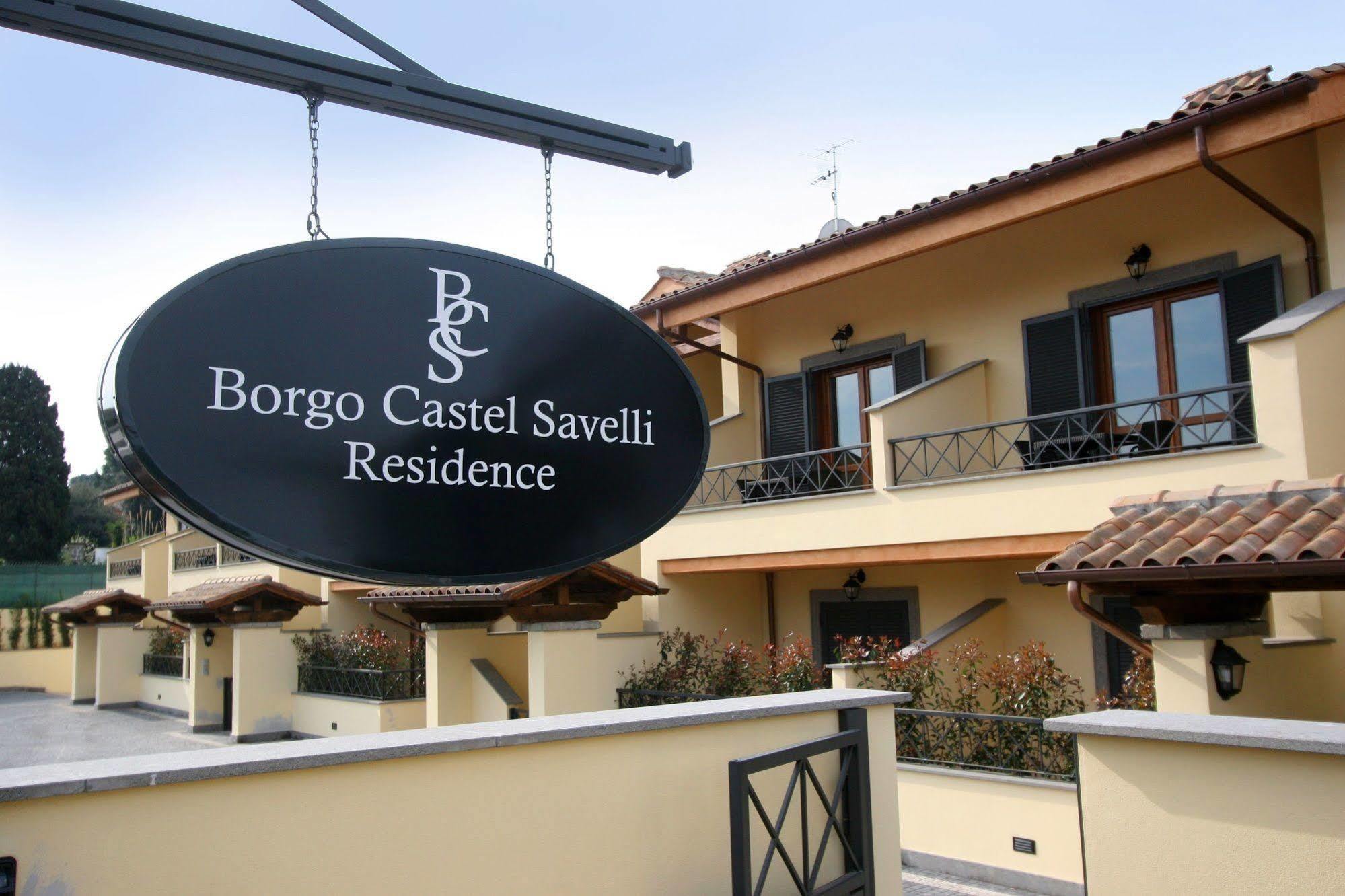 Borgo Castel Savelli Aparthotel Grottaferrata Exterior foto